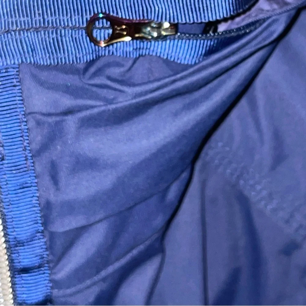LULULEMON | Fo Drizzle Rain Jacket Deep Navy Blue Zip Front Women’s Size 6 Rare